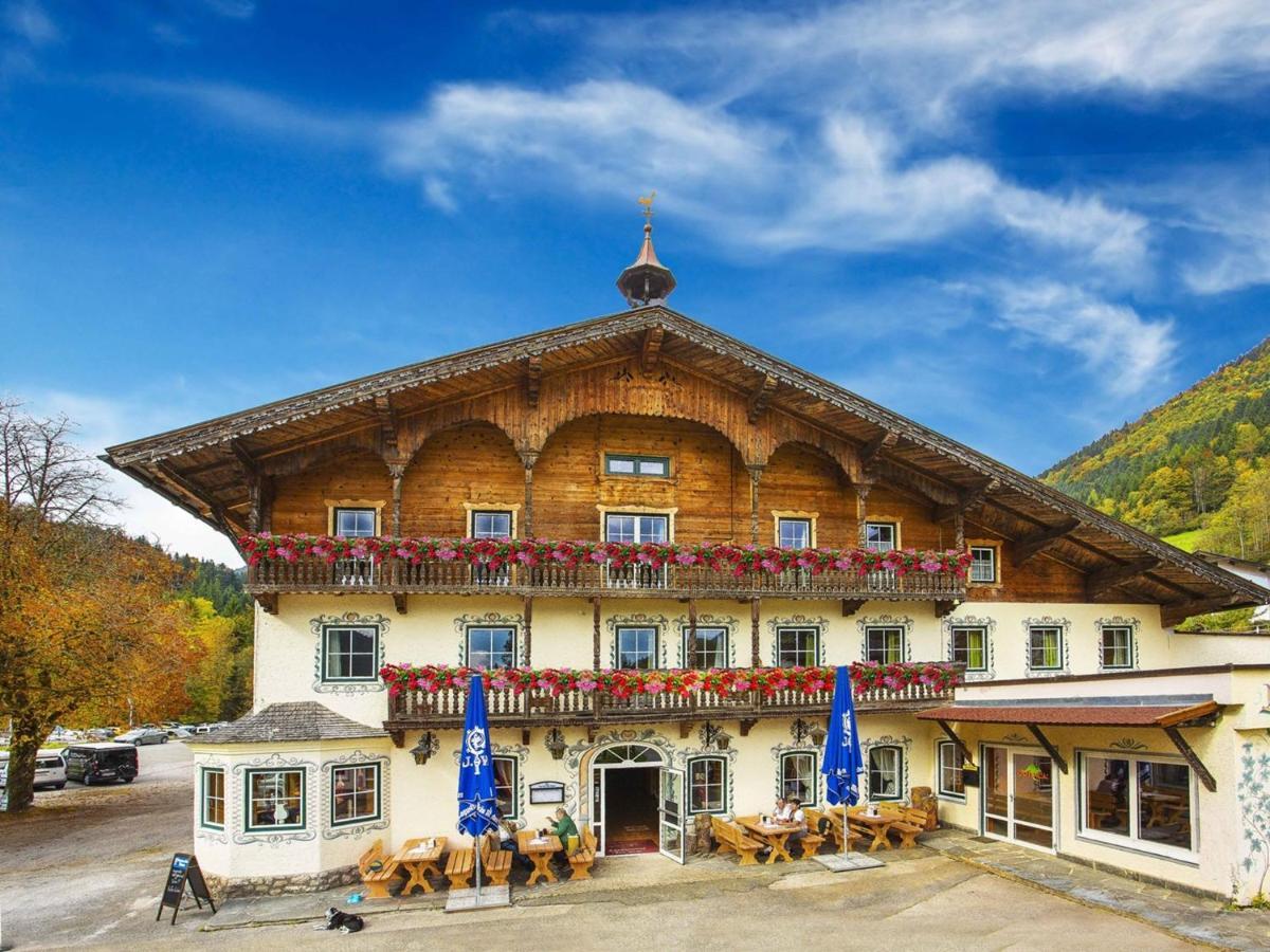 Alpenlodge, Ferienwohnung 5 Thiersee Dış mekan fotoğraf